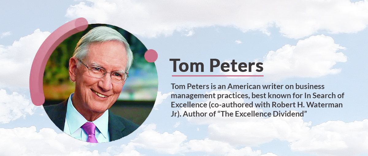 Tom Peters Authors Banner