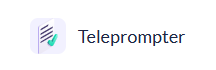 Teleprompter